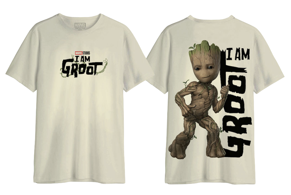 MARVEL - I Am Groot - T-Shirt Oversize Homme