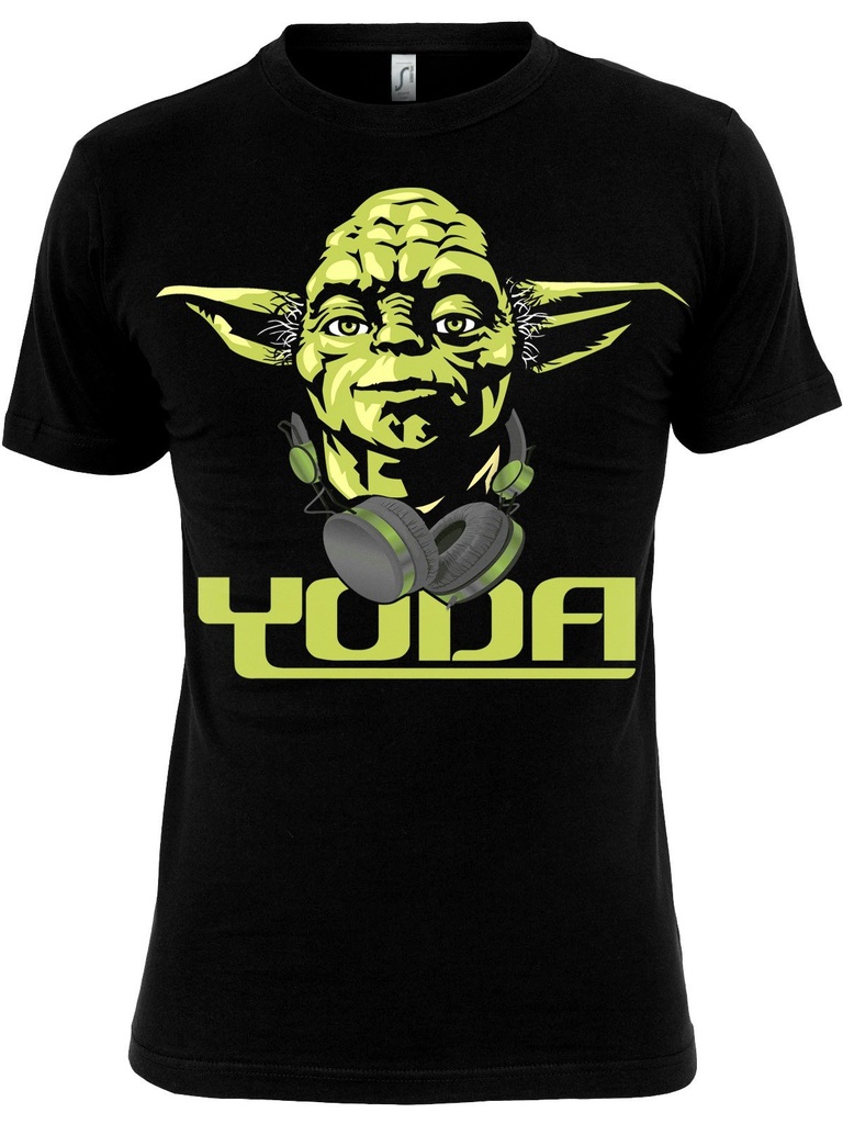 STAR WARS - T-Shirt Cool Yoda - Black