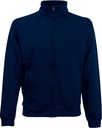 Fruit of the Loom Veste homme molleton zippée Classic (Sweat zippé)