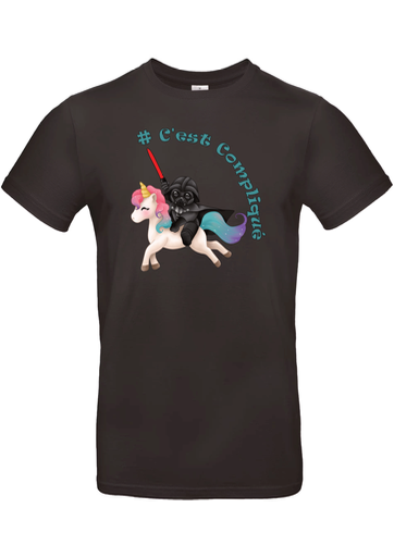 T-Shirt B&C E190 - A07 - Vador Licorne