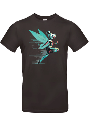 T-Shirt B&C E190 - A18 - Fée clochette qui court