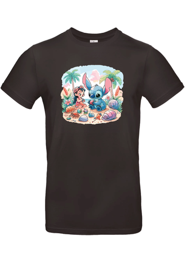 T-Shirt B&C E190 - A21 - Lilo & Stitch