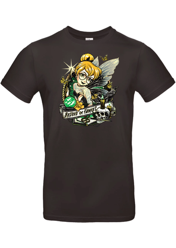 T-Shirt B&C E190 - A24 - Fée clochette rock