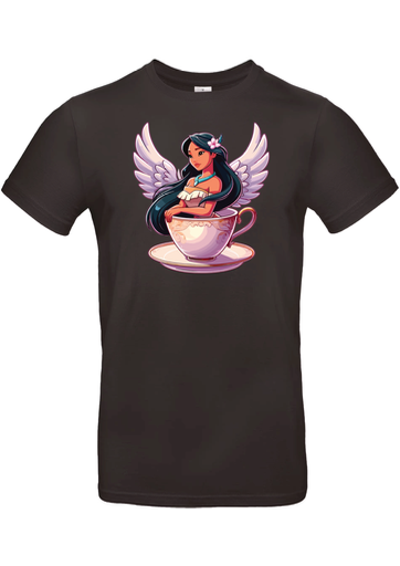 T-Shirt B&C E190 - B05 - Pocahontas dans la tasse