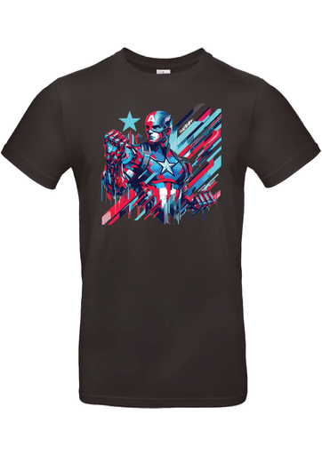T-Shirt B&C E190 - B23 - Captain America