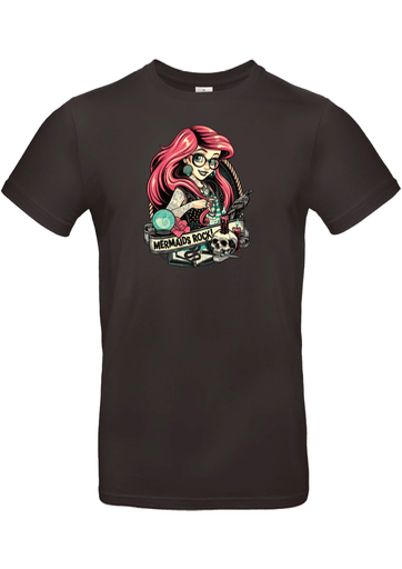 T-Shirt B&C E190 - C18 - Rock Sirène