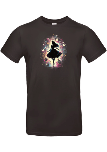T-Shirt B&C E190 - C23 - Alice noir