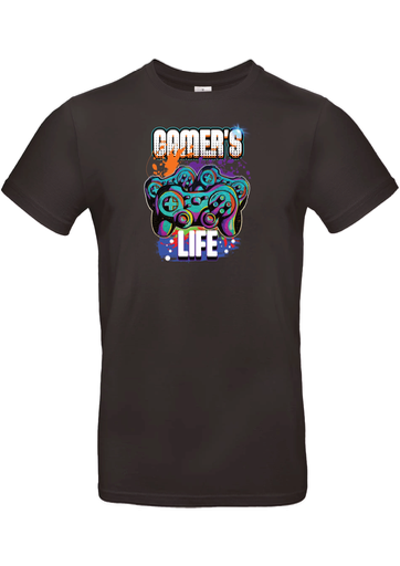 T-Shirt B&C E190 - C24 - Manettes-Gamers live