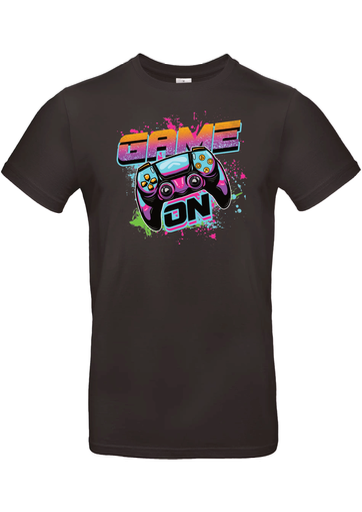 T-Shirt B&C E190 - D02 - Manette Game On