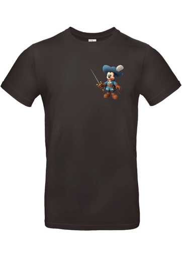 T-Shirt B&C E190 - D12 - Mickey épée-enfant