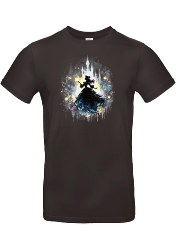 T-Shirt B&C E190 - D14 - Belle noir