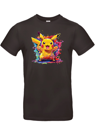 T-Shirt B&C E190 - D19 - Pikachu