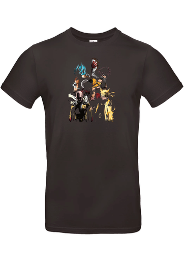 T-Shirt B&C E190 - E09 - Groupe manga