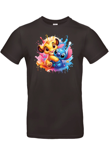 T-Shirt B&C E190 - E19 - Simba & Stitch