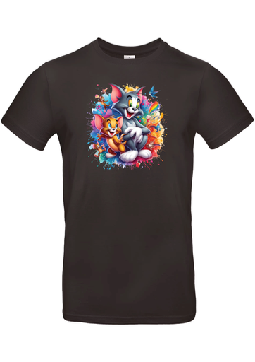 T-Shirt B&C E190 - E22 - Tom & Jerry & compagnie