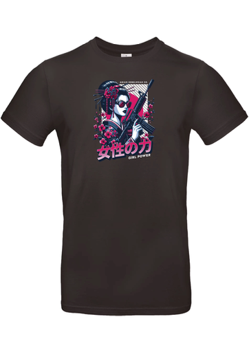 T-Shirt B&C E190 - G01 - Geisha power girl