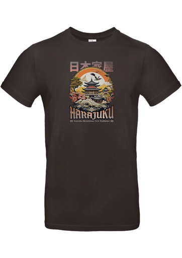 T-Shirt B&C E190 - G03 - Temple Harajuku