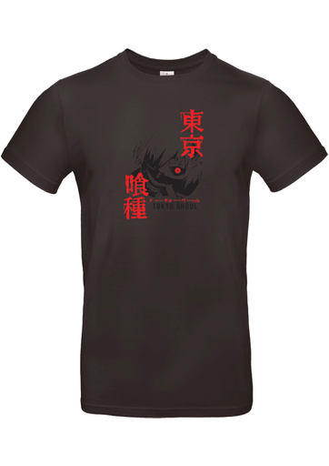 T-Shirt B&C E190 - G09 - Tokyo Ghoul Rouge/Noir