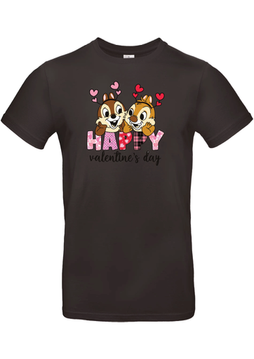T-Shirt B&C E190 - I02 - Tic & Tac St Valentin