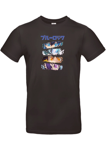 T-Shirt B&C E190 - I07 - Bleu Lock