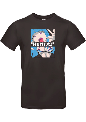 T-Shirt B&C E190 - I19 - Hentai Bleu