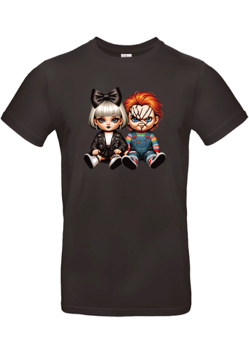 T-Shirt B&C E190 - J12 - Chucky & Annabelle