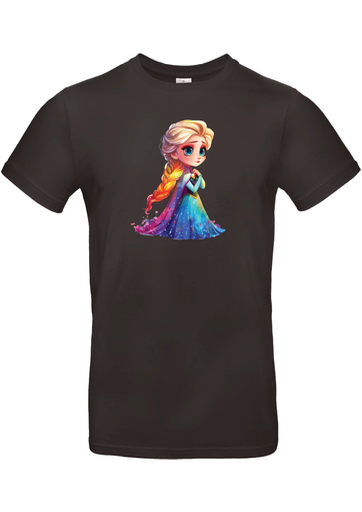 T-Shirt B&C E190 - J22 - Reine des Neiges enfant long