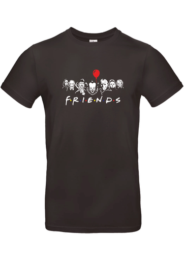 T-Shirt B&C E190 - K06 - Horreur Friends