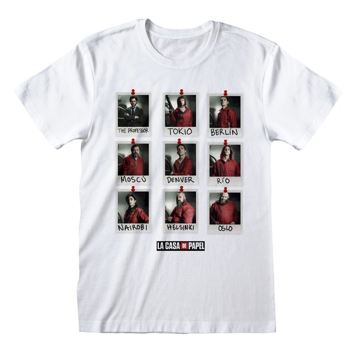 La Casa de Papel - T-Shirt Polaroid