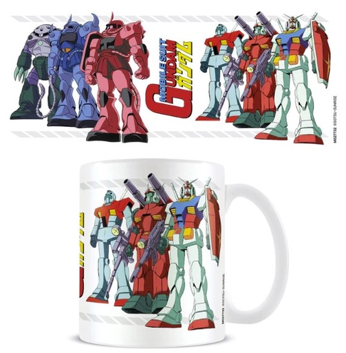 [5050574277327] Gundam - Line Up - Mug 315ml
