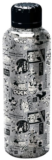 [8412497790401] Disney 100 ans - Bouteille en Acier Inoxydable Isotherme - 515ml