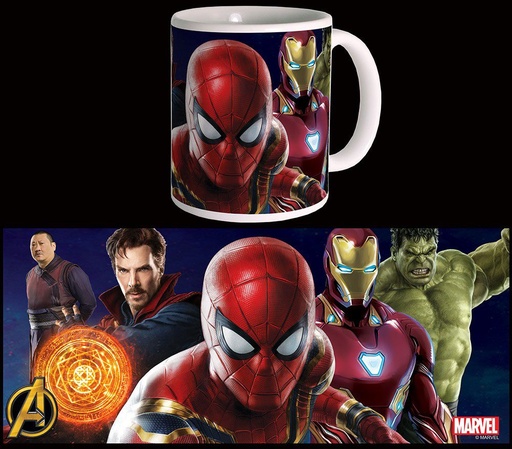[SMUG198] Avengers Infinity War mug Spider-Man
