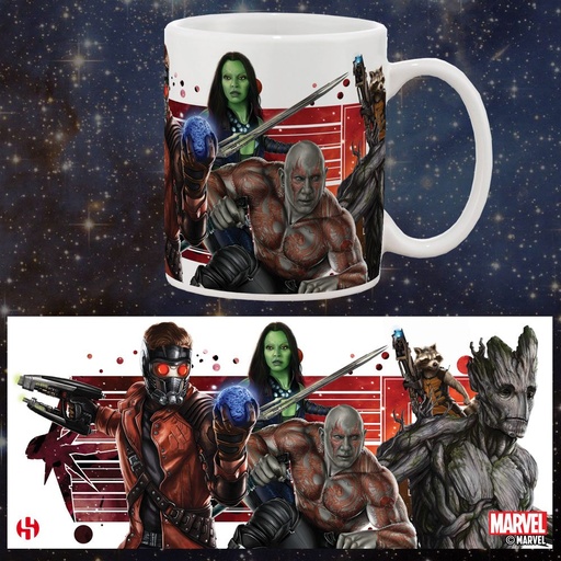 [SMUG069] Les Gardiens de la Galaxie mug Les Gardiens de la Galaxie 300 ml