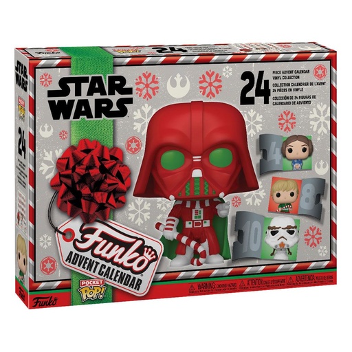 [FK62090] Star Wars Pocket POP! calendrier de l'avent Star Wars Holiday