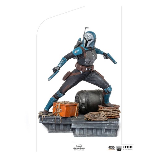 [IS12808] Star Wars The Mandalorian statuette 1/10 BDS Art Scale Bo-Katan 21 cm