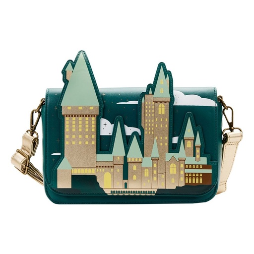 [LF-HPTB0193] Harry Potter by Loungefly sac à bandoulière Golden Hogwarts