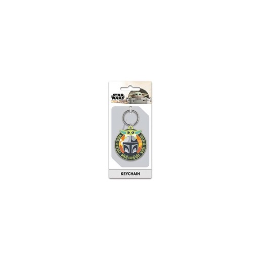 [RK39419C] Star Wars porte-clés caoutchouc The Mandalorian 6 cm
