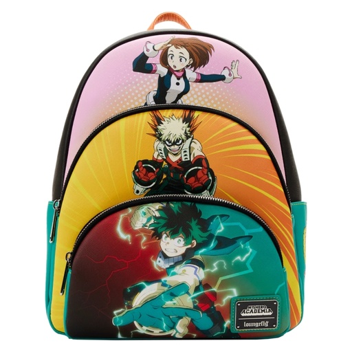 [208308] MY HERO ACADEMIA - Triple Pocket Scene - Mini sac à dos Loungefly