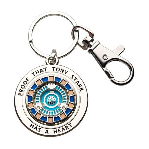 [217454] Iron man - Tony has a Heart - Porte-clés en métal
