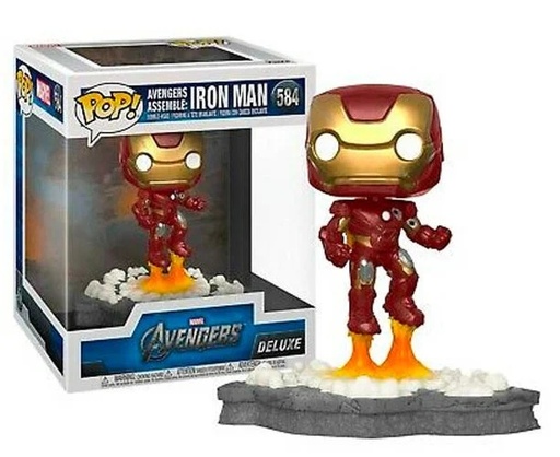 [889698456104] AVENGERS - POP Deluxe N° 584 - Iron Man Assemble
