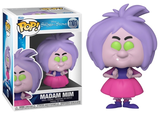 [889698491549] Merlin l'Enchanteur POP! Movies Vinyl Figurine Madam Mim 9 cm