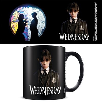 [5050574278416] MERCREDI - Black Mug - 315 ml - Friendship
