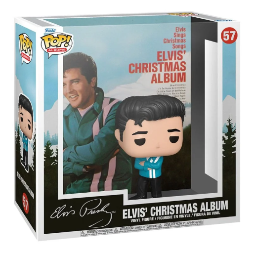 [FK65621] Elvis Presley POP! Albums Vinyl Figurine Elvis X-Mas Album 9 cm