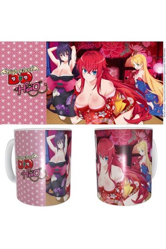 [SAKA71228] High School DxD Hero mug céramique Gremory & Friends
