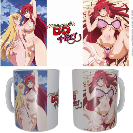 [SAKA71236] High School DxD Hero mug céramique Gremory & Argento