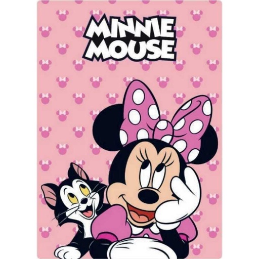 [MIN23-009] Plaid Polaire Minnie Disney