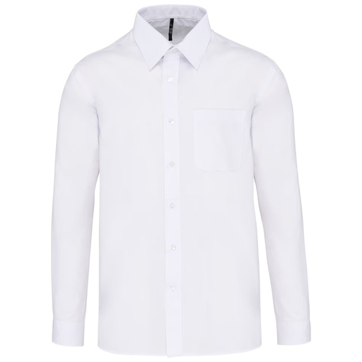 Chemise popeline polycoton homme