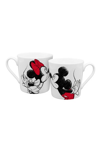 [4051112143143] Disney mug Mickey Kiss Sketch