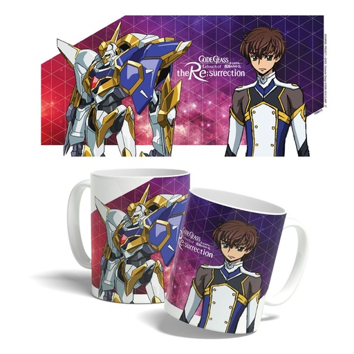 [6430063312248] Code Geass Lelouch of the Re:surrection mug Suzaku Kururugi and Lancelot siN 325 ml
