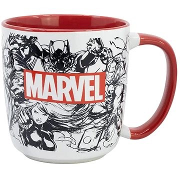 [8412497754182] Marvel Mug Collage 380 ml 